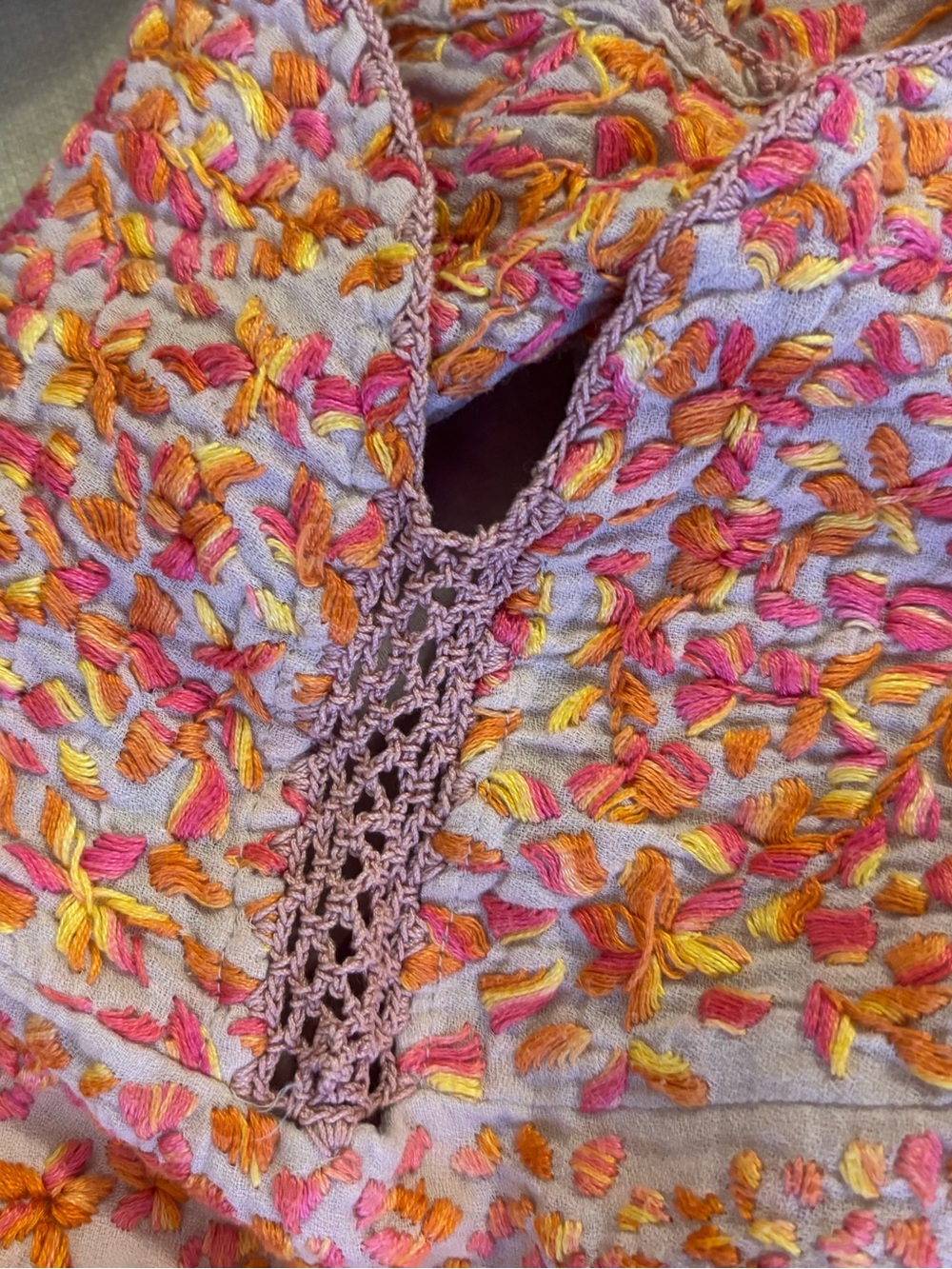 Roller Rabbit Embroidered Blouse small - Picture 6 of 13